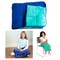 Bouncybands Soft Fleece Weighted 7lb Small Sensory Blanket for Kids, 56in. x 36in. LPWB7BU - alternate 1